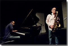 Matthew Shipp & Ivo Perelman, Bild: Enid Farber